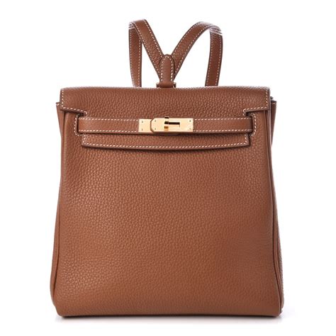 hermes taurillon clemence kelly ado backpack